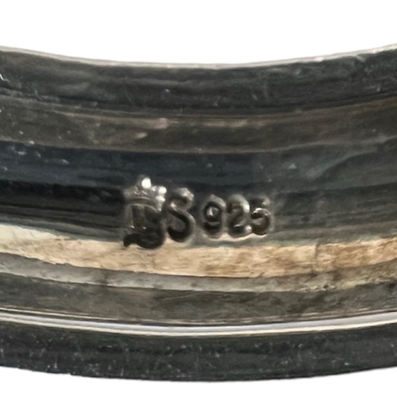 Vintage Grossé Germany Dior Bracelet 925 Silver Heavy Chain Link 1973 - Picture 5 of 14